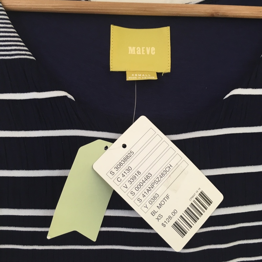 Anthropologie Maeve Edisto Column Midi Dress - Picture 6 of 8